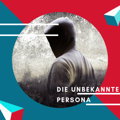 Unbekannte Persona, Ein Mann mit einer Kapuze. Man sieht nur den Rücken.